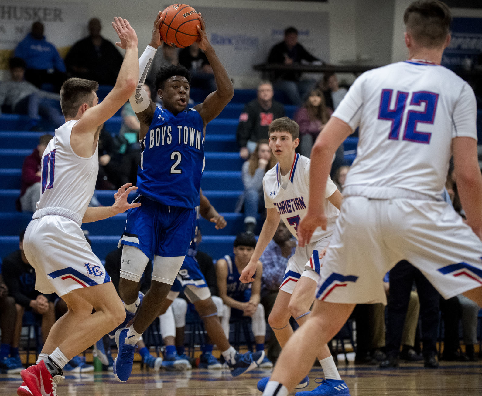 Boys Town vs. Lincoln Christian, 1.14